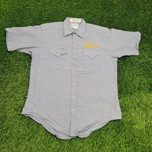 Vintage 70s Rockmount Ranch-Wear Shirt Medium 22x31 USA